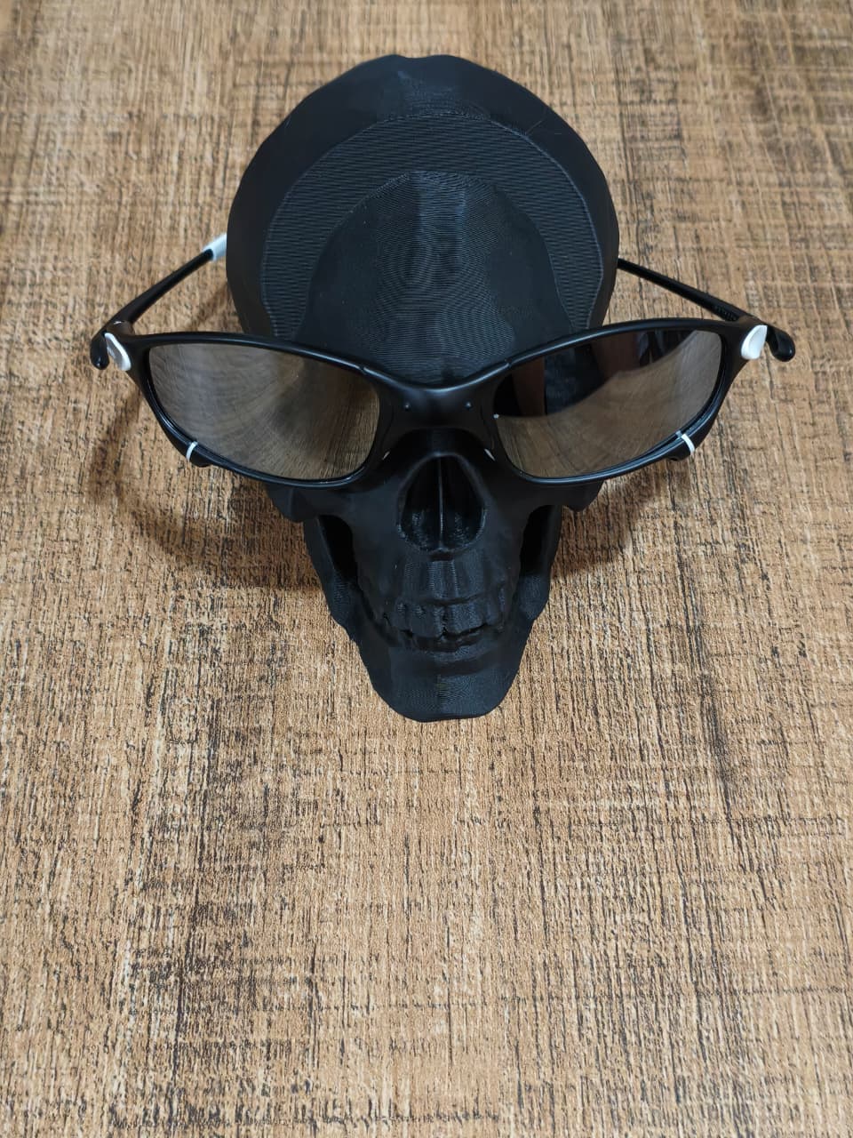 Óculos de Sol Juliet Carbon Preta Kit Branco