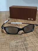 Óculos de Sol Juliet Carbon Preta Kit Branco